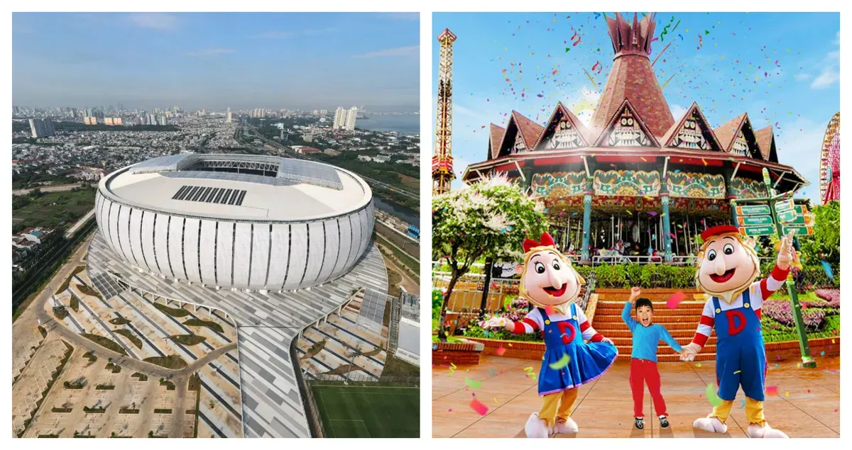 Jakarta International Stadium (JIS) dan Ancol (Sumber: jakarta-tourism.go.id dan ancol.com)