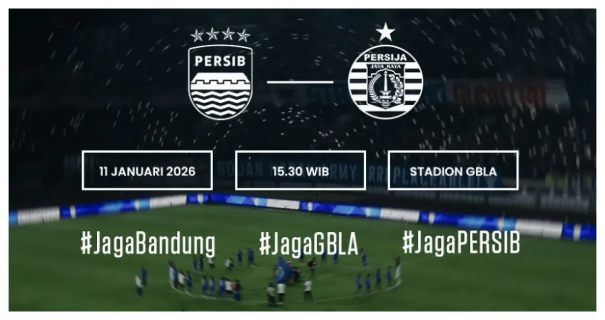 Persib Bandung vs Persija Jakarta (Sumber: Instagram @persib)