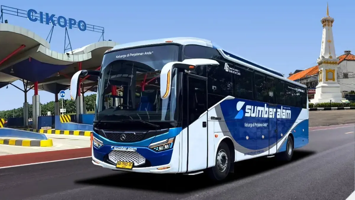 Harga Tiket Bus Sumber Alam Untuk Mudik Lebaran 2026. (Sumber: Instagram.com/@sumberalam.id)