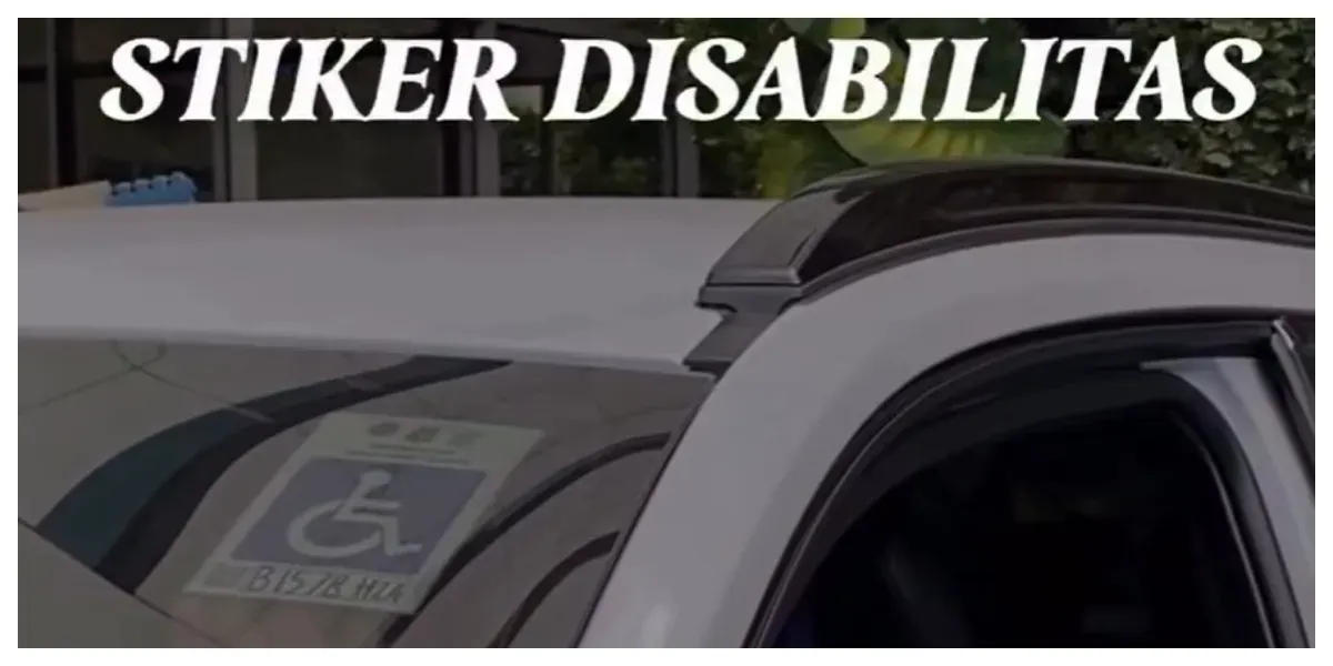 Stiker Disabilitas (Sumber: Instagram @dishubdkijakarta)