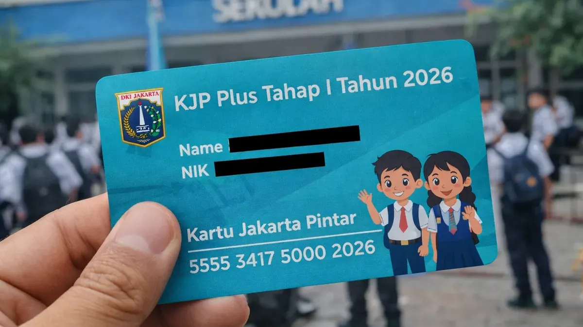 Ilustrasi. Pemerintah Provinsi DKI Jakarta resmi membuka Verifikasi Penerima Lanjutan (Eksisting) KJP Plus Tahap I Tahun 2026. (Sumber: Generate by AI | Foto: Generate by AI)