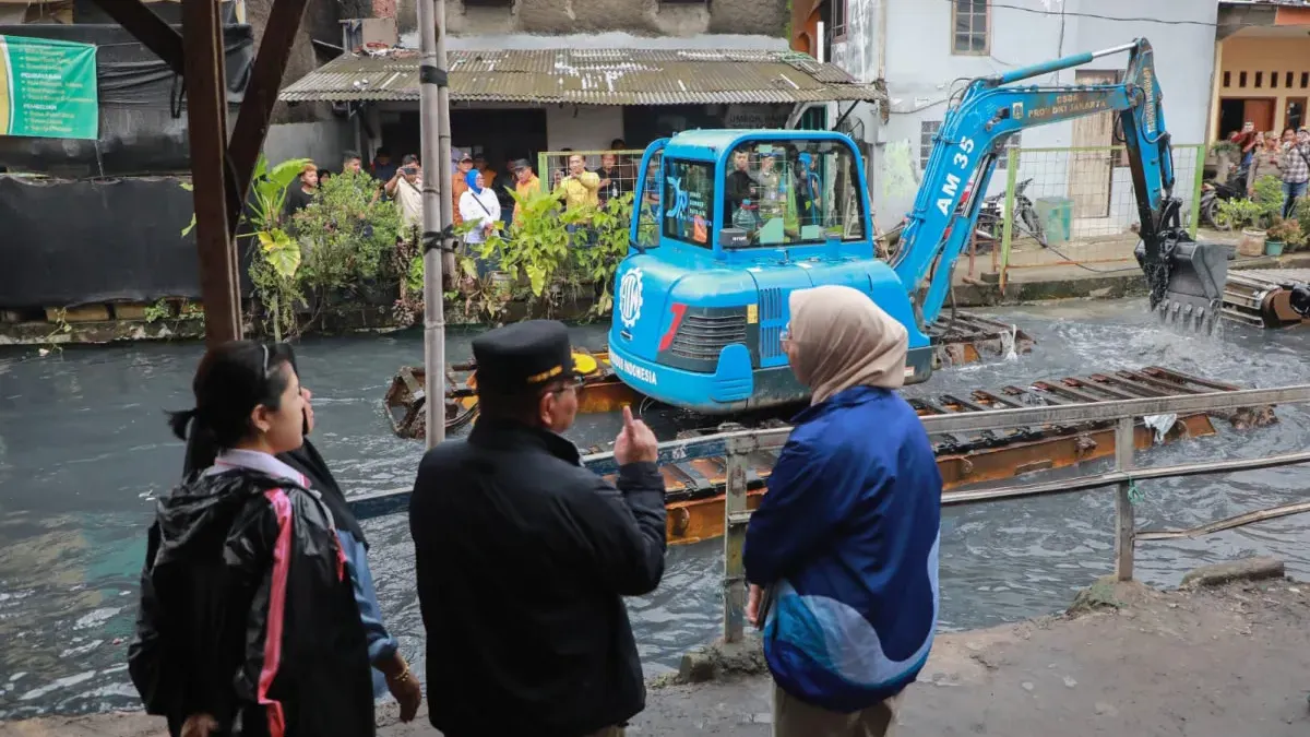 Upaya Atasi potensi banjir di cuaca ekstrem, Pemprov DKI Jakarta akan fokus pada normalisasi Kali Cakung Lama dan Ciliwung. (Sumber: Beritajakarta.id | Foto: Beritajakarta.id)