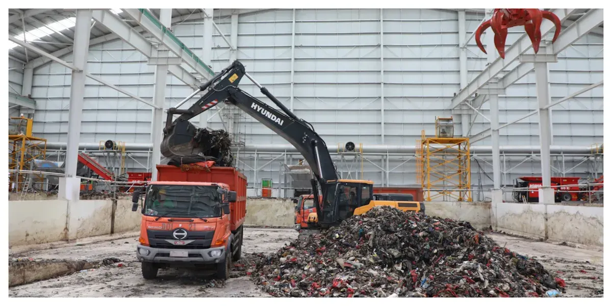 RDF Plant Rorotan Jakarta Utara (Sumber: beritajakarta.id)