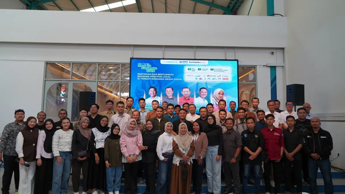 Indonesia Social Media Network (ISMN) Meet Up Surabaya 2026 di Kogu Space, Jalan Arif Rahman Hakim, No. 59, Surabaya, Kamis pagi, 4 Juni 2026.