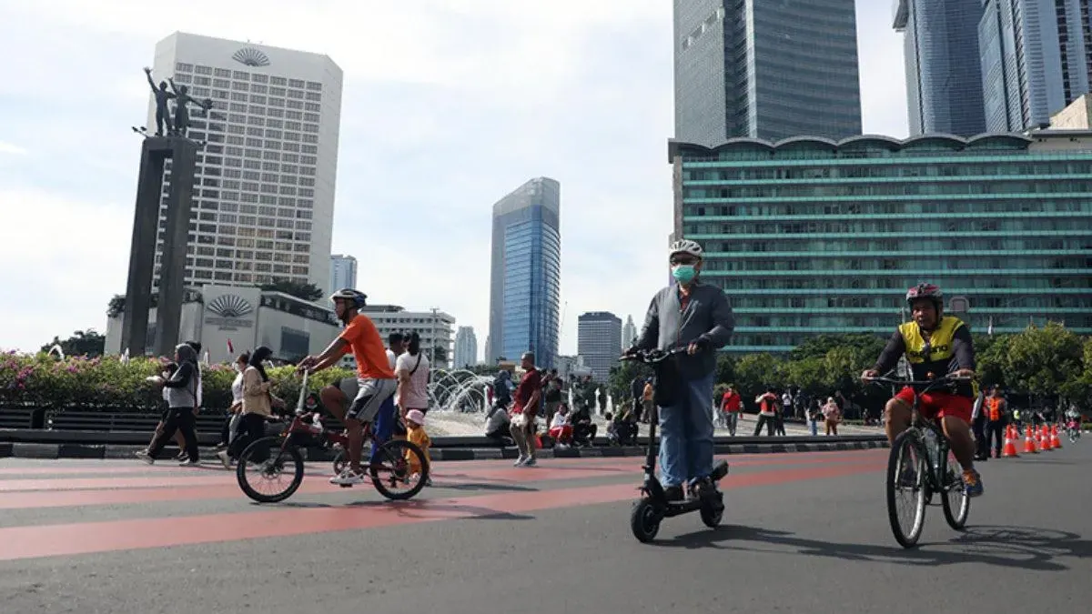 Pemerintah Provinsi DKI Jakarta meniadakan pelaksanaan CFD di kawasan Jalan Jenderal Sudirman–MH Thamrin, Jakarta Pusat, serta Jalan HR Rasuna Said, Jakarta Selatan pada Minggu, 14 Juni 2026. (Sumber: beritajakarta.id | Foto: beritajakarta.id)