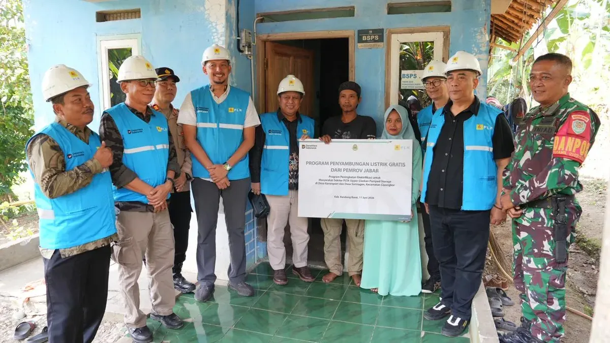 Sebanyak 85 keluarga kini dapat menikmati listrik secara mandiri untuk mendukung aktivitas rumah tangga, pendidikan anak, hingga kegiatan ekonomi produktif. (Sumber: Ist)