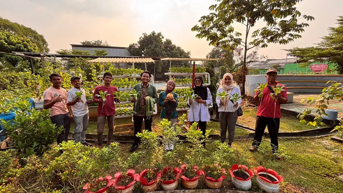 Pertamina Patra Niaga Regional JBB Sukses Jalankan Program Urban Farming Zero Waste