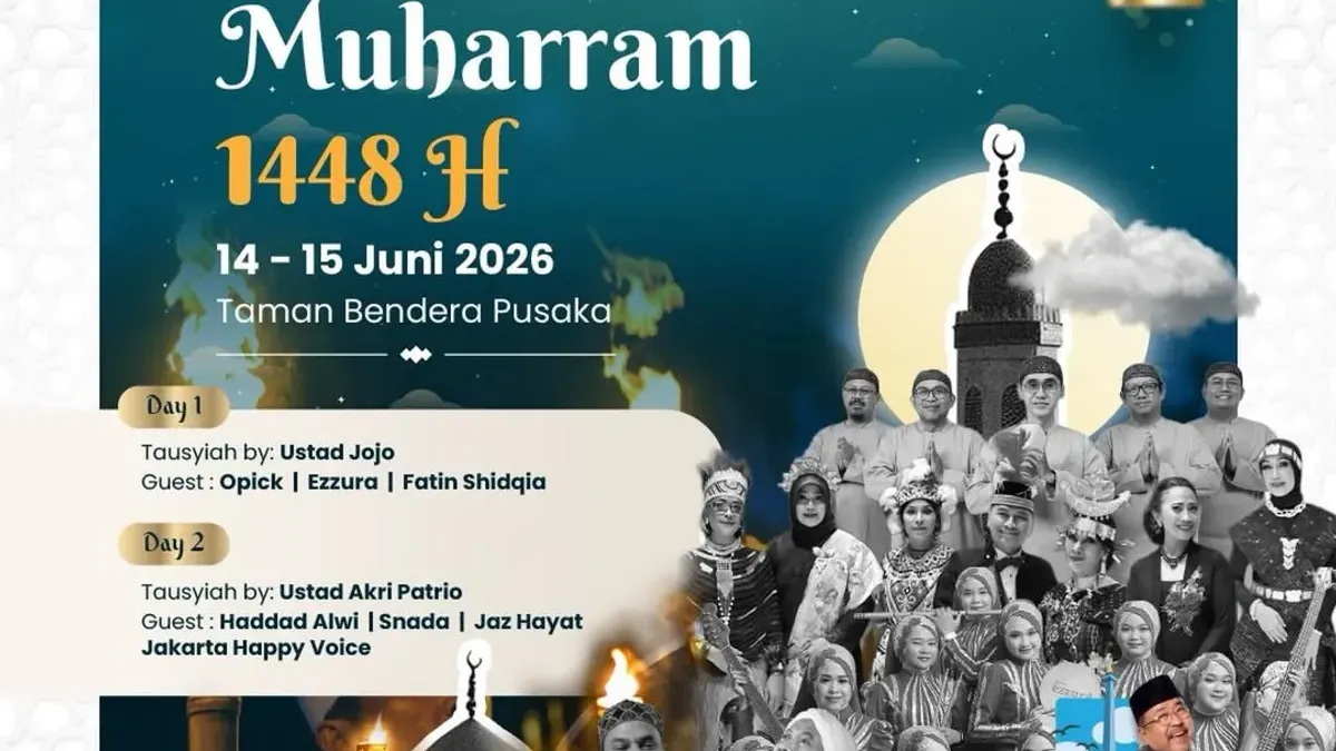 Pemerintah Provinsi (Pemprov) DKI Jakarta resmi mengumumkan akan menggelar Festival Muharram Jakarta 2026 pada pertengahan Juni ini. (Sumber: Beritajakarta.id | Foto: Beritajakarta.id)