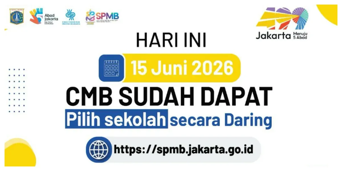 Cara Pemilihan Sekolah SPMB DKI Jakarta 2026 (Sumber: Instagram @officialpmbdki)