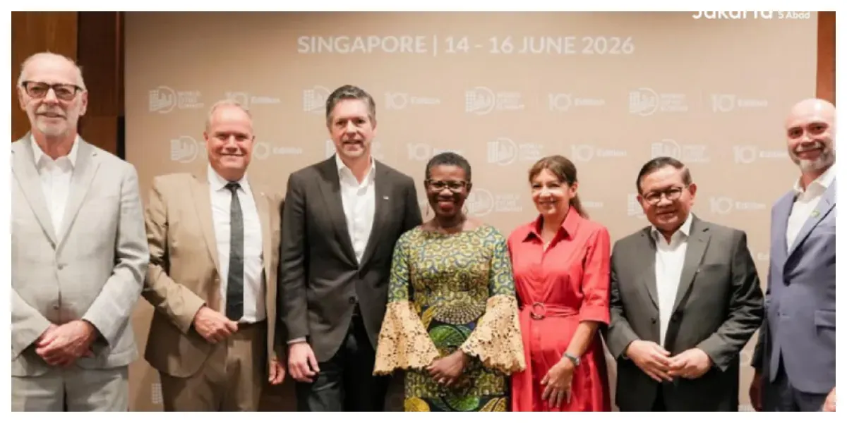 Gubernur DKI Jakarta Pramono Anung Hadiri Forum Internasional World Cities Summit 2026 di Singapura 14-16 Juni 2026. (Sumber: Instagram @dkijakarta)