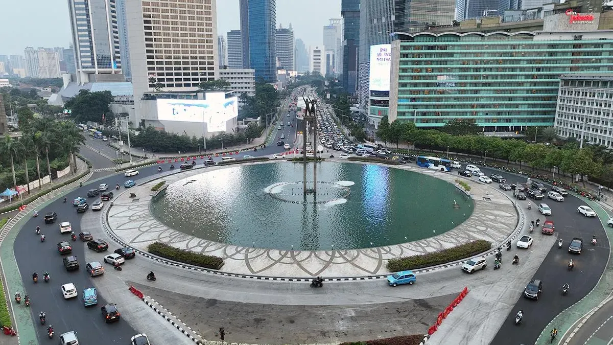 Bundaran HI salah satu ikon Ibu Kota DKI Jakarta. (Sumber: beritajakarta.id | Foto: beritajakarta.id)