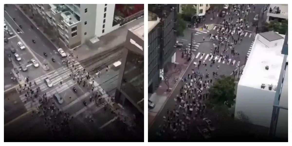 Viral Video Warga Amerika Serikat Marah Setelah Negaranya Serang Iran (Sumber: Instagram @wrongarea)
