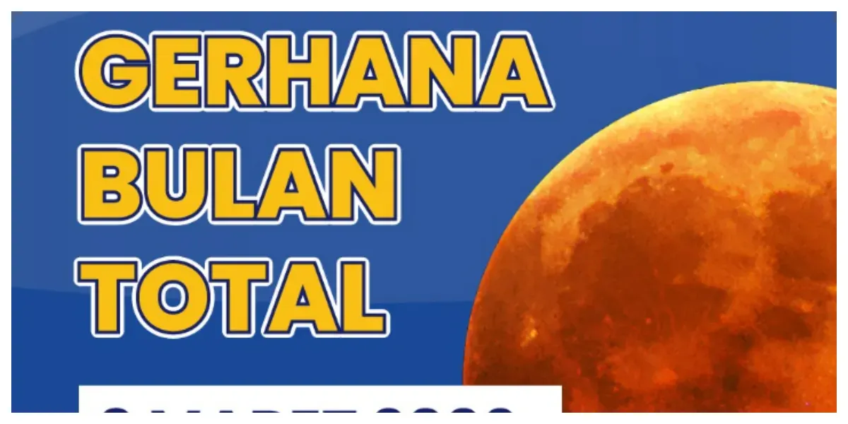 Gerhana Bulan Total 3 Maret 2026 (Sumber: Instagram @infobmkg)