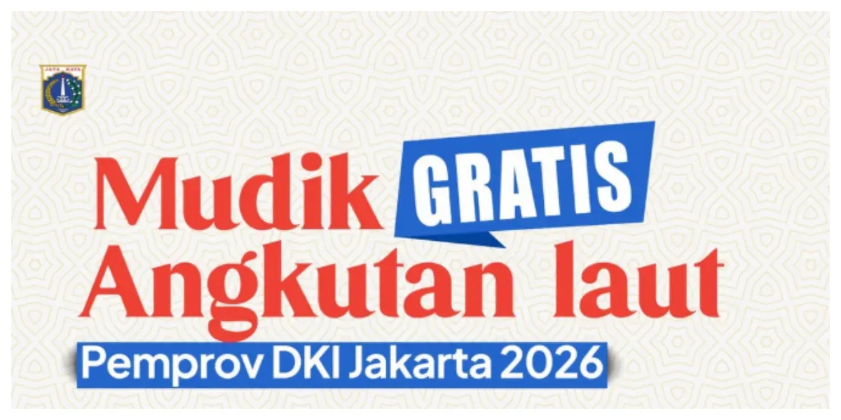 Jadwal Mudik Gratis 2026 Angkutan Laut Pemprov DKI Jakarta (Sumber: Instagram @dishubdkijakarta)