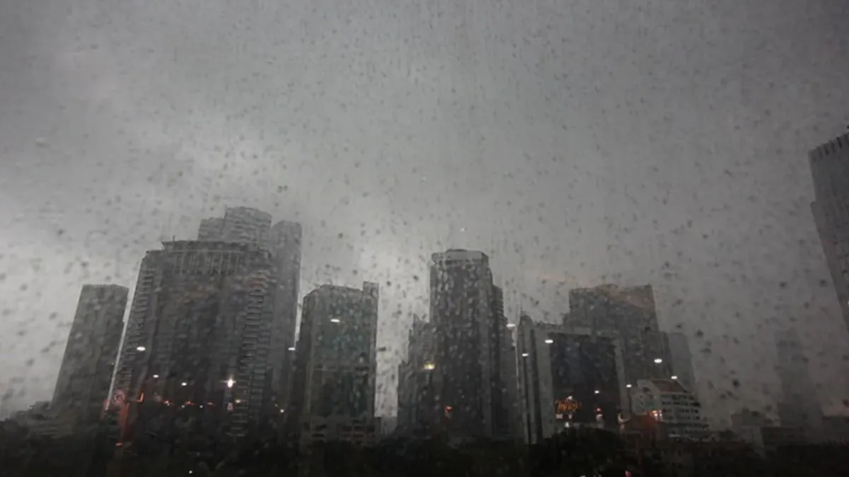 Informasi seputar prediksi cuaca di DKI Jakarta pada Selasa, 31 Maret 2026 dari Badan Meteorologi, Klimatologi, dan Geofisika (BMKG). (Sumber: beritajakarta.id | Foto: beritajakarta.id)