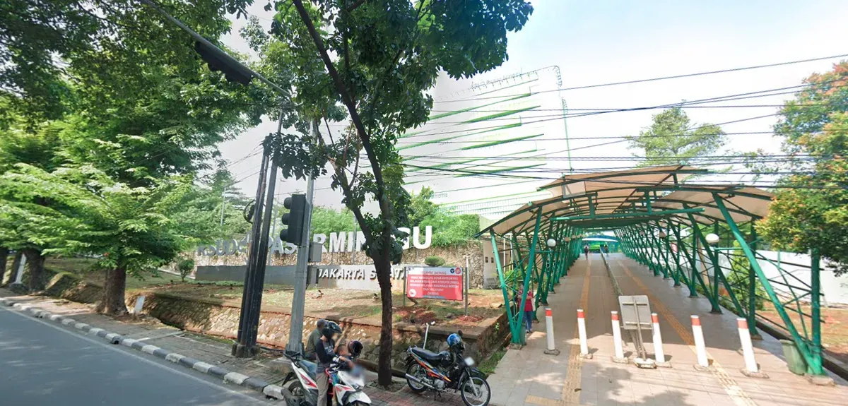 Kepala Dinkes DKI, Ani Ruspitawati lakukan kunjungan RSUD Pasar Minggu bersama Men-PAN RB, Rini Widyantini pada Senin, 16 Maret 2026. (Sumber: google map | Foto: google map)