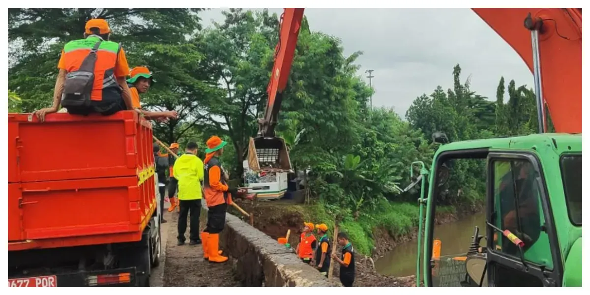 Penutupan Emplasemen Sampah di TPU Tanah Kusir (Sumber: beritajakarta.id)