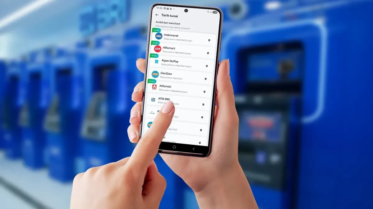 BRI Perluas Akses Tunai, Fitur Tarik Saldo GoPay Hadir di Lebih dari 19 Ribu ATM & CRM