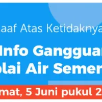 Distribusi Air PAM Jaya Alami Gangguan Sementara Mulai Malam Ini (Sumber: Instagram @dkijakarta)
