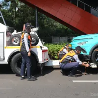 Dinas Perhubungan (Dishub) DKI Jakarta menggelar Operasi Penertiban Parkir Liar serentak di lima wilayah kota administrasi mulai Senin (8/6). (Sumber: beritajakarta.id | Foto: beritajakarta.id)