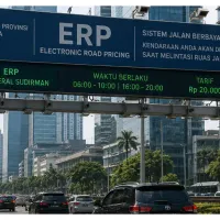 Ilustrasi. Sistem Jalan Berbayar Elektronik atau Electronic Road Pricing (ERP) (Sumber: Generative AI)
