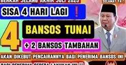 Jelang Akhir Bulan Juli 2025, Ini Update Terkini Penyaluran Bansos 2025