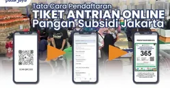 Link dan Cara Daftar Nomor Antrian OTS KJP Plus, Tebus Sembako dengan Harga Murah