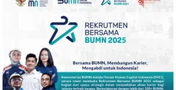 Pendaftaran Rekrutmen Bersama BUMN 2025 Sudah Dibuka, Ada Lowongan Untuk Lulusan SMA/ SMK hingga S2, Cek Link dan Cara Daftarnya di Sini