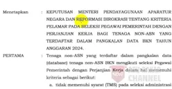Tenaga Honorer Berbahagia! KemenPANRB Pastikan 100% Diangkat Jadi ASN PPPK 2024