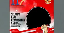 Tinggal Klik! 15 Link Twibbon Hari Kebangkitan Nasional 2025: Bangkit Bersama Wujudkan Indonesia Kuat