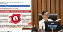 Heboh! Rumor THR, Gaji ke-13 dan 14 PNS Tak Cair karena Efisiensi, Begini Kata Menkeu Sri Mulyani...