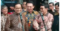 Terlihat Rekat Kaya Perangko di Surat, Ternyata ini Isi Percakapan Anies dan Ahok Saat Hadiri Perayaan Malam Tahun Baru