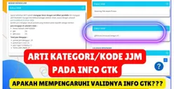 Apa Arti Kode JJM pada Info GTK? Guru SIMAK Penjelasan Berikut
