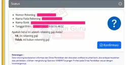 Jangan Sampai Tunjangan Gagal Cair! Begini Cara Validasi Rekening di Info GTK Bagi Guru ASN dan Honorer