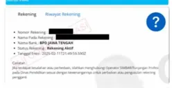 Sistem dalam Perbaikan, Nomor Rekening Belum Muncul di Info GTK? Simak Informasi Penting Berikut