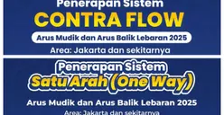 Berlaku Mulai Hari Ini! Berikut Jadwal Lengkap Contraflow dan One Way Lebaran 2025 di Wilayah Jakarta dan Sekitarnya