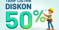 PLN Umumkan Diskon Listrik 50% di 2025, Pelanggan 450-2200VA Bisa Hemat Jutaan Rupiah