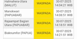 Gempa Rusia M8,7 Masuk 10 Gempa Terbesar Sepanjang Sejarah , BMKG Imbau 10 Wilayah Indonesia Ini untuk Waspada! 