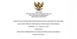 Baru Dirilis! Honorer Gagal Seleksi CPNS 2024 Bisa Jadi PPPK Paruh Waktu? Ini Hasil Keputusan MenpanRB No 16 Tahun 2025