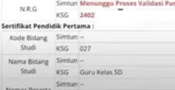 Guru Wajib Tahu, Cara Mudah Cek Memunculkan NRG di Info GTK! TPG Auto Cair di Triwulan Pertama 2025
