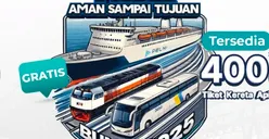 Info Mudik Gratis: PT KAI Buka Program Mudik Gratis 2025, Pendaftaran, Syarat dan Rute Klik di Sini