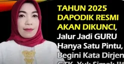 Dirjen GTK Nunuk Suryani Buka Suara Terkait Penguncian Dapodik 2025: Hanya 1 Jalur Ini, Calon Guru Wajib Tahu