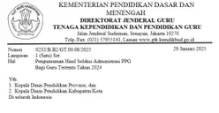 Link Pengumuman Hasil Seleksi Administrasi PPG Guru Tertentu 2024, Simak Juga Cara Mengeceknya di Sini 
