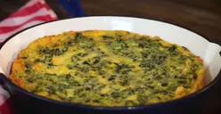 Rekomendasi Menu Sahur Sederhana Omelet Bayam dan Tumis Tauge Tahu, Simple dan Murah!