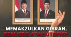 Saran Forum Purnawirawan TNI-Polri soal Pemecatan Gibran Rakabuming sebagai Wakil Presiden Bisa Terjadi, Ini Syaratnya