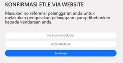 Begini Cara Cek Tilang ETLE PMJ, Masukkan Kode Referensi