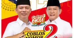 Paslon BERTAJI Teddy dan Marjito Menangkan Pilkada OKU 2024, Berikut Hasil Data Real Countnya