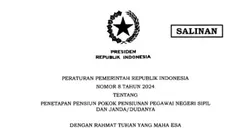 Gaji Pensiunan PNS Golongan 1, 2, 3, dan 4 Cair Hari Ini! Berikut Rincian Lengkap Nominalnya