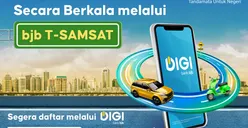 Tak Perlu Ribet! Bayar Pajak Kendaraan Kini Bisa Lewat DIGI bank bjb