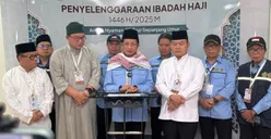 Lepas Kloter Perdana Pemulangan Jemaah Haji Indonesia, Menag Nasaruddin Umar: Alhamdulillah Seluruh Tahapan Haji Sudah Selesai...